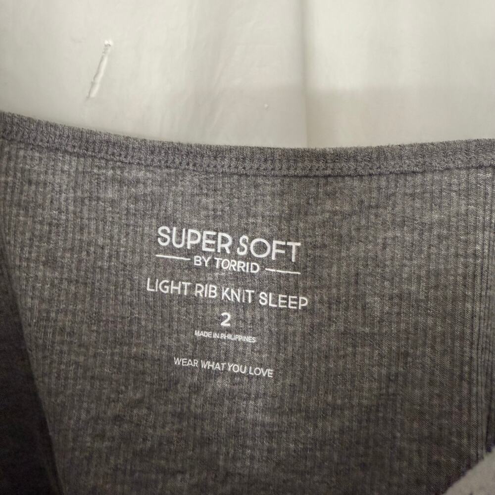Torrid Super Soft Rib Knit Tank - Picture 3 of 5